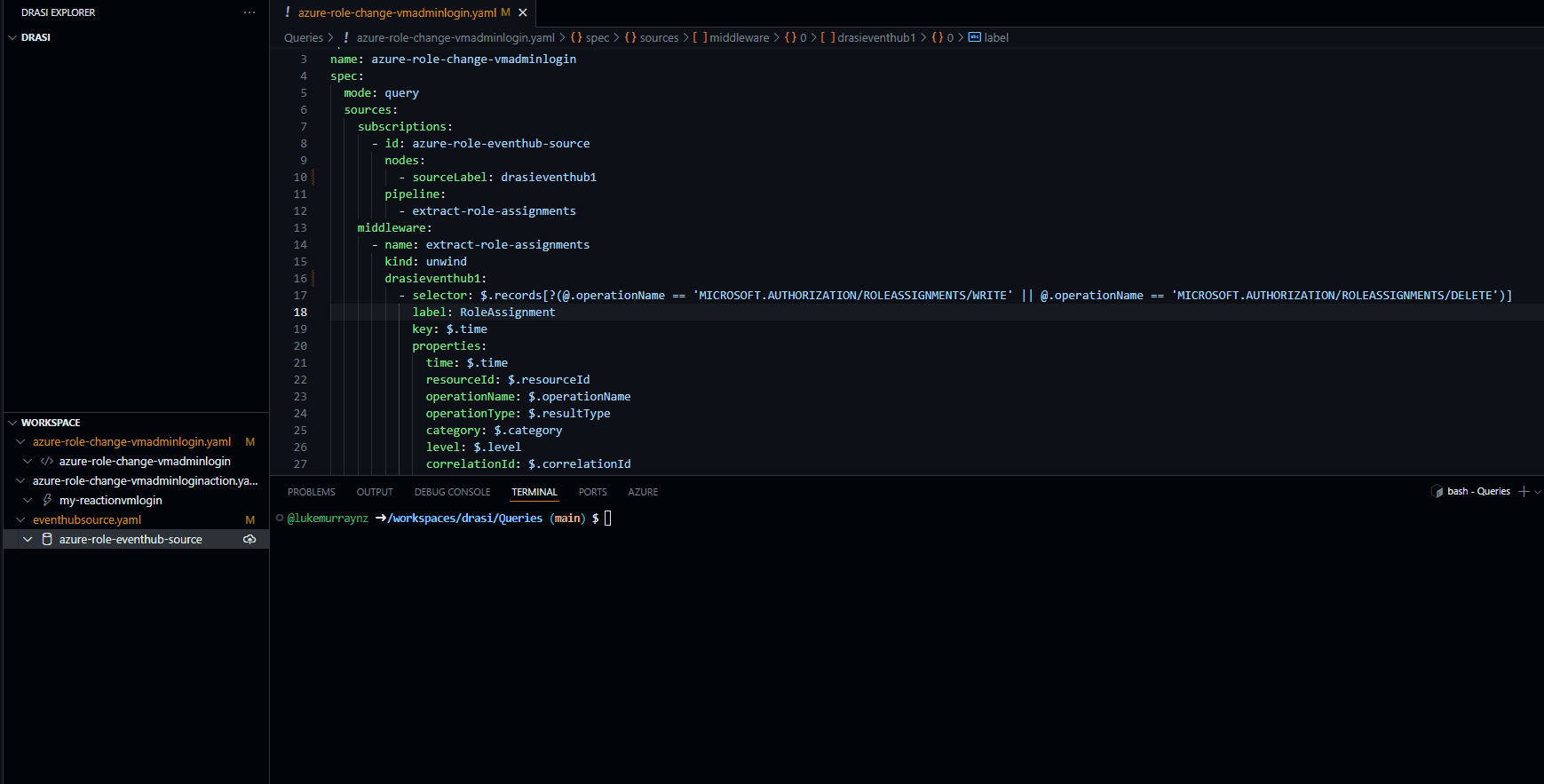 Drasi Continuous Query
