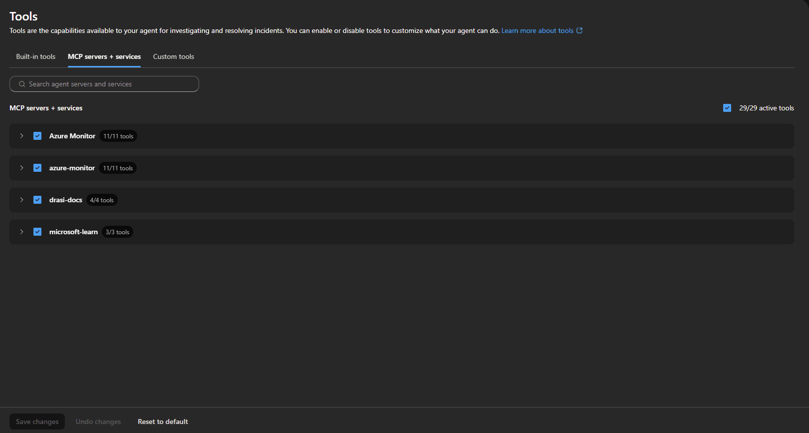 Azure SRE Agent Tools