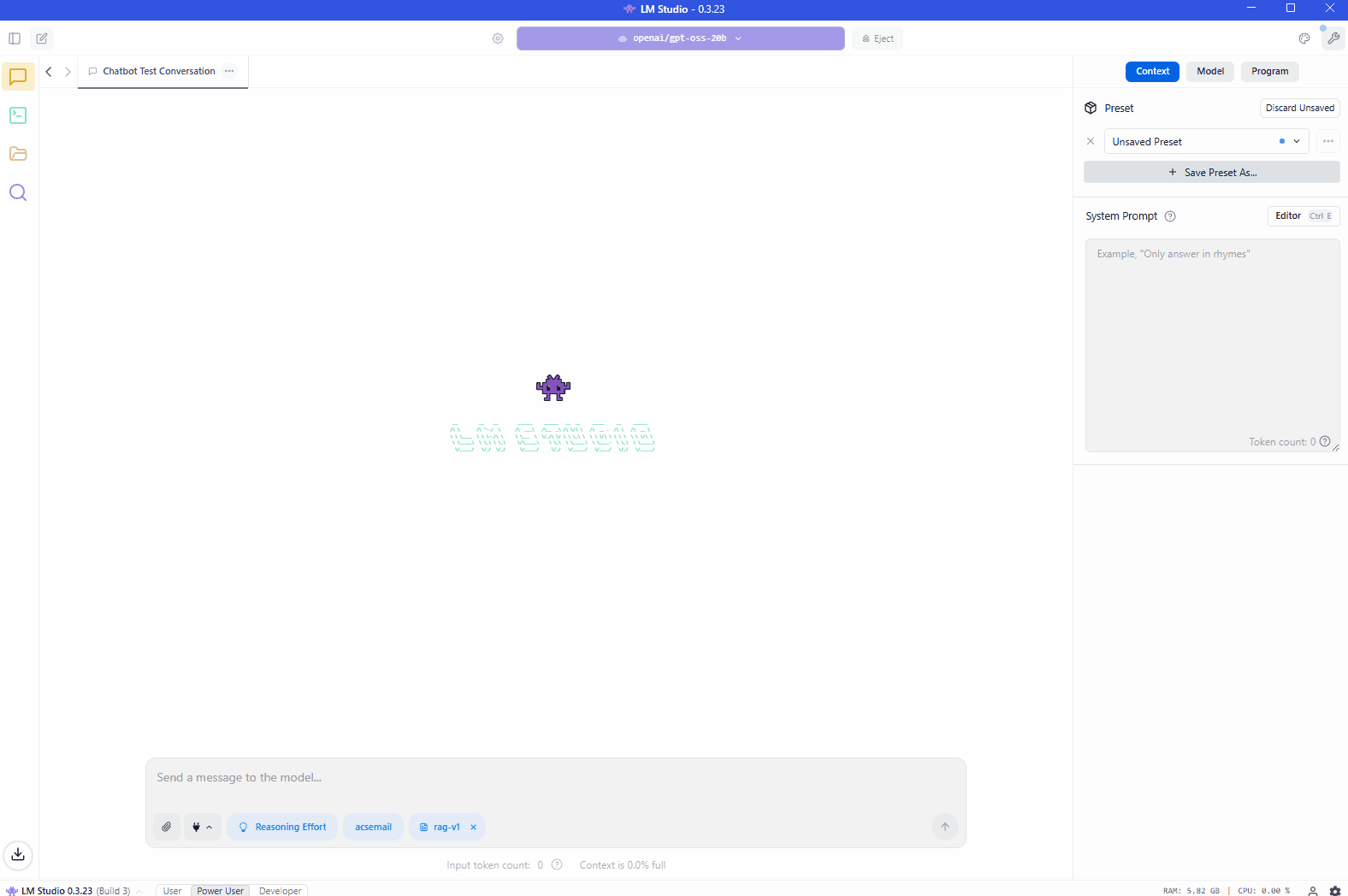 Test Send Email