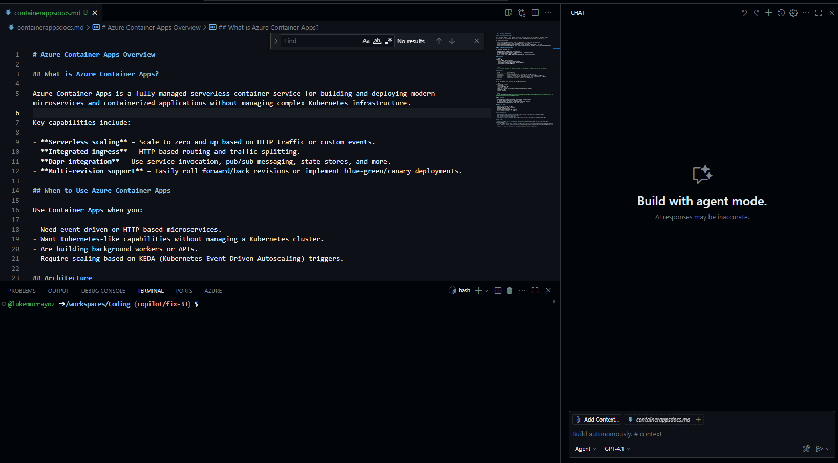 Learn Docs Contributor Chatmode Test