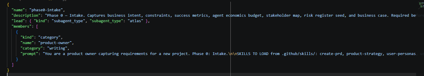 Phase 0 intake artifacts