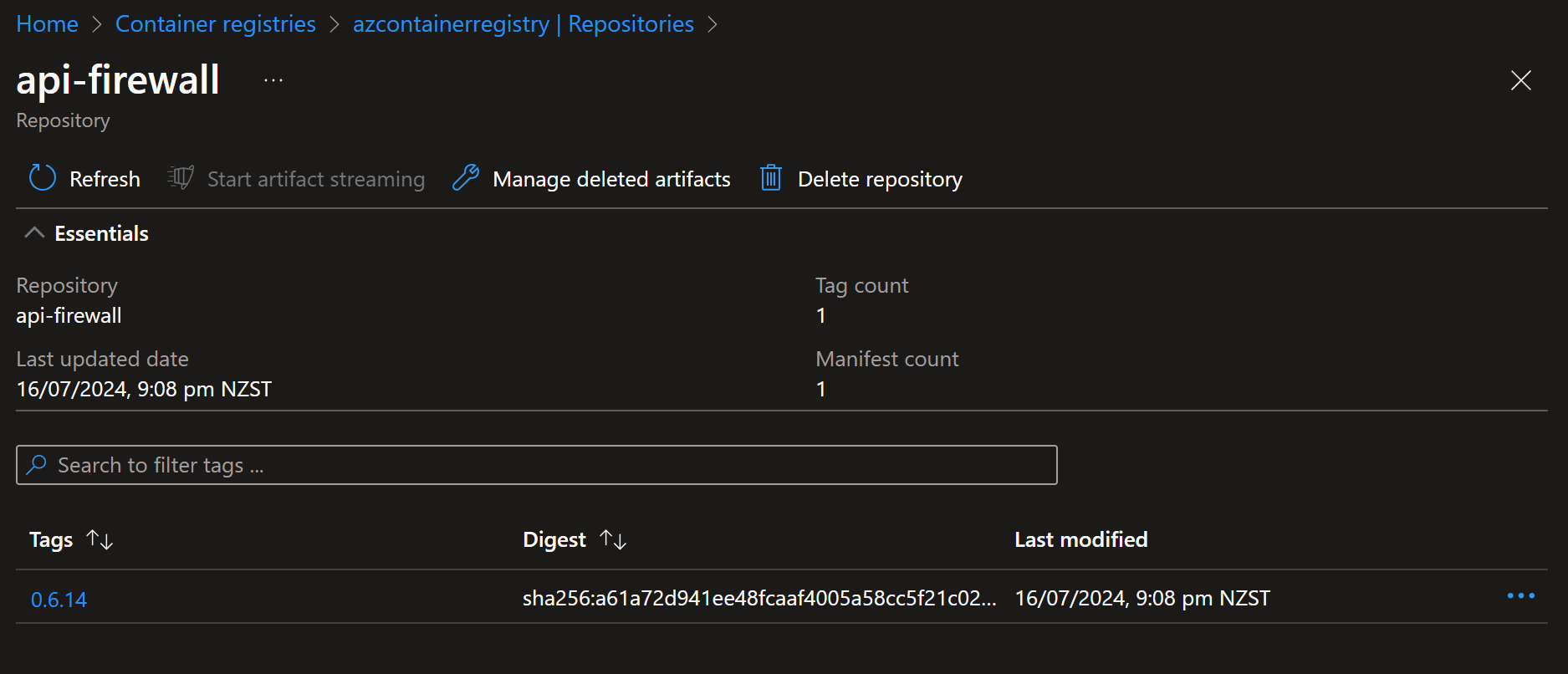 Azure Container Registry