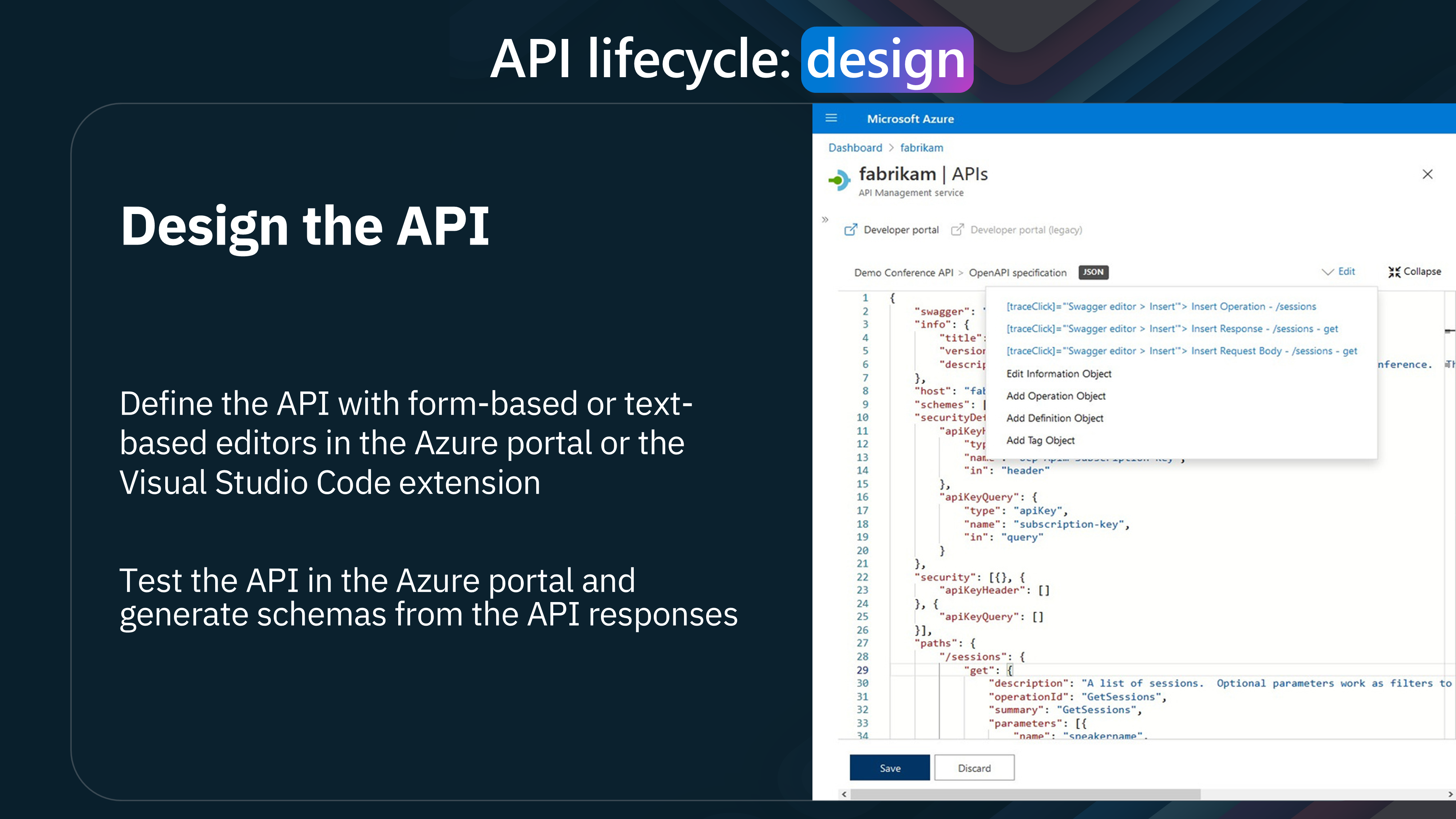 APIM - Design a API