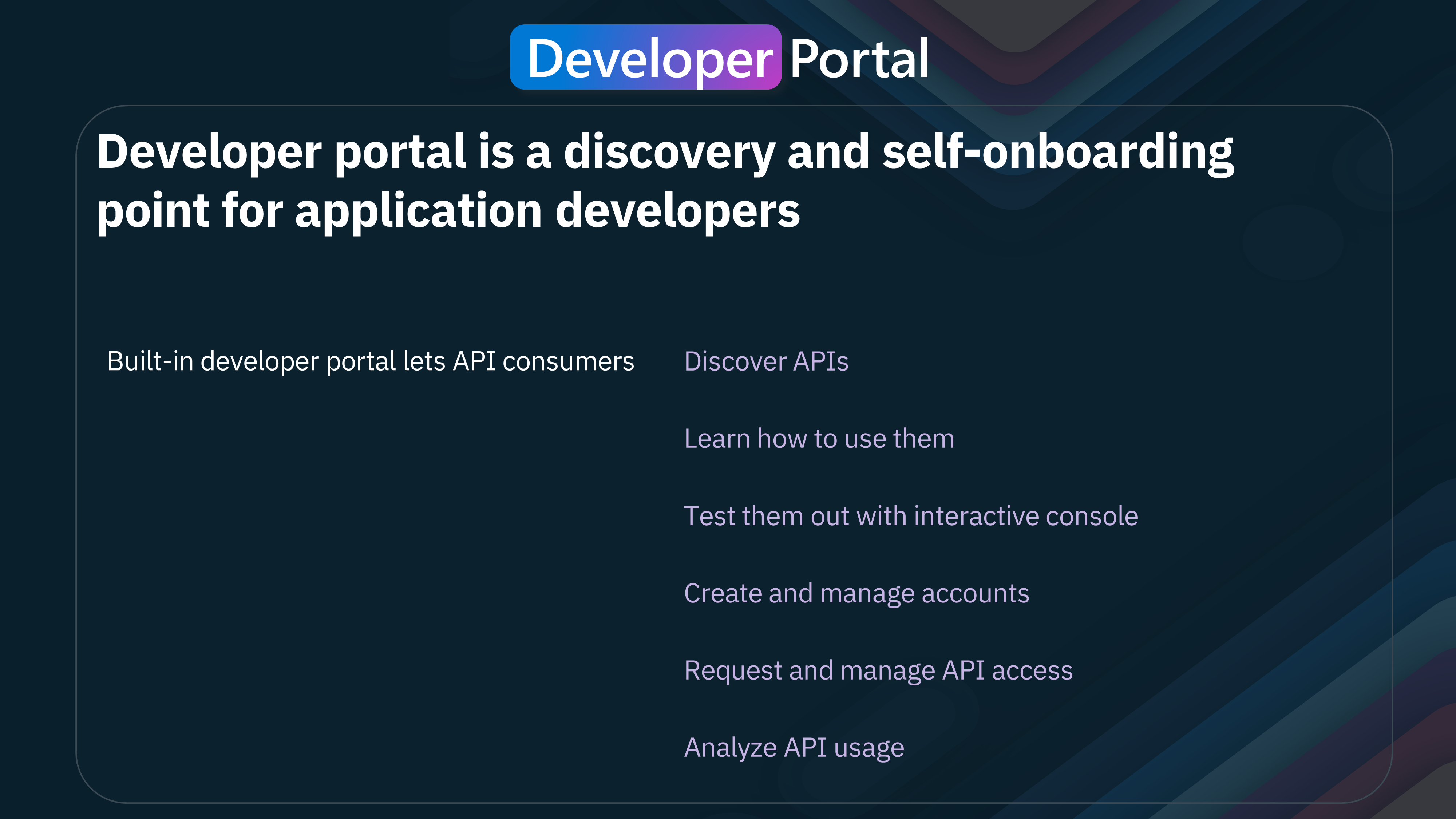 APIM - Developer Portal