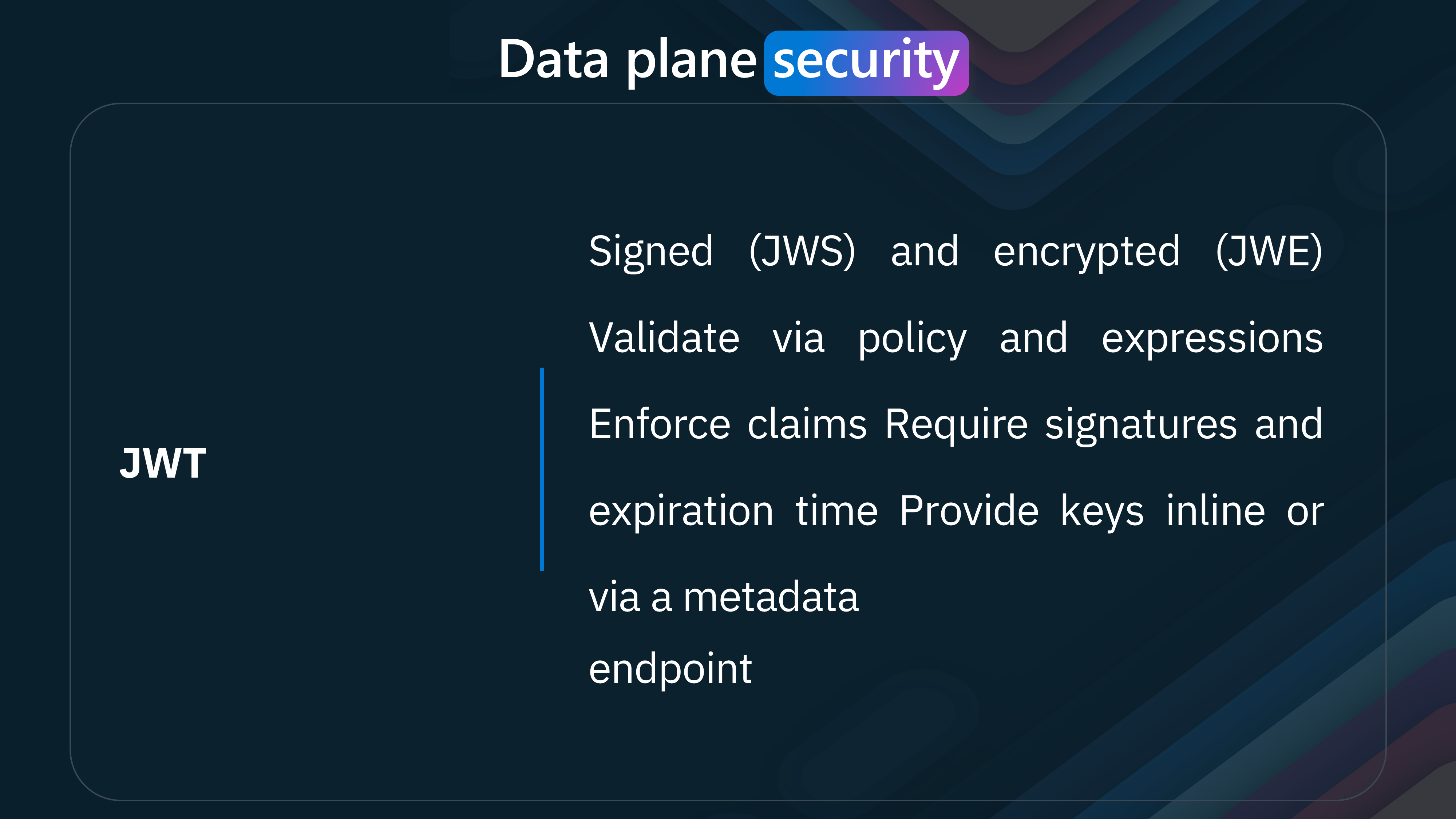 APIM - Data Plane - JWT