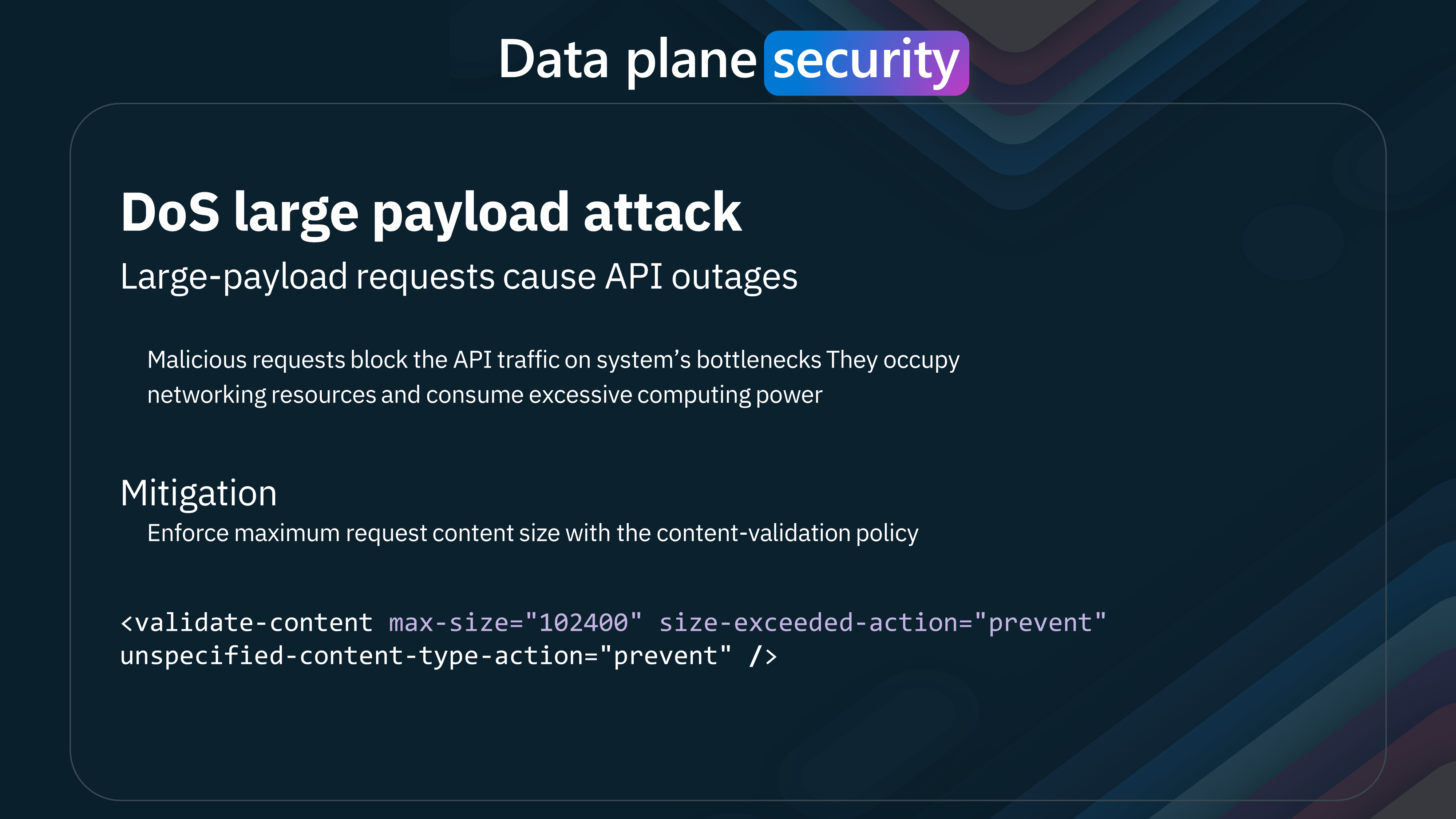 APIM - Data Plane - DDoS