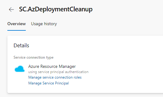 Azure DevOps Service Principal