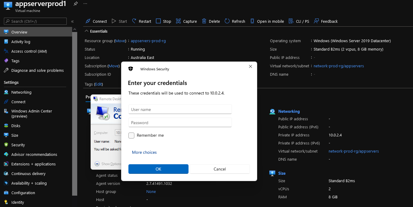 Azure Point to Site VPN