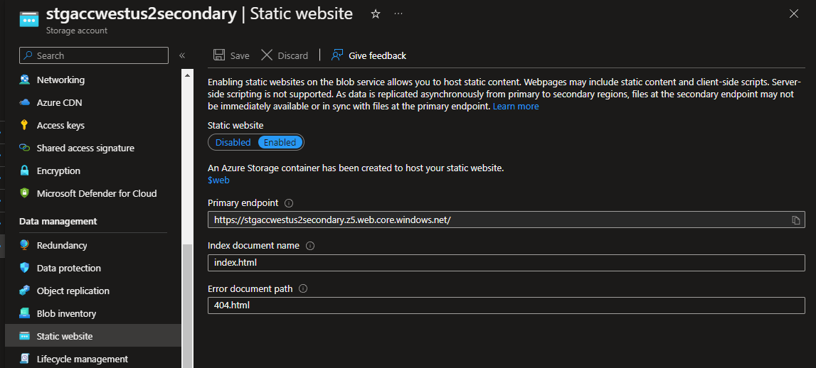 https://luke.geek.nz/images/posts/AzureStorageAccount_Static_Site_WebContent_Config.png