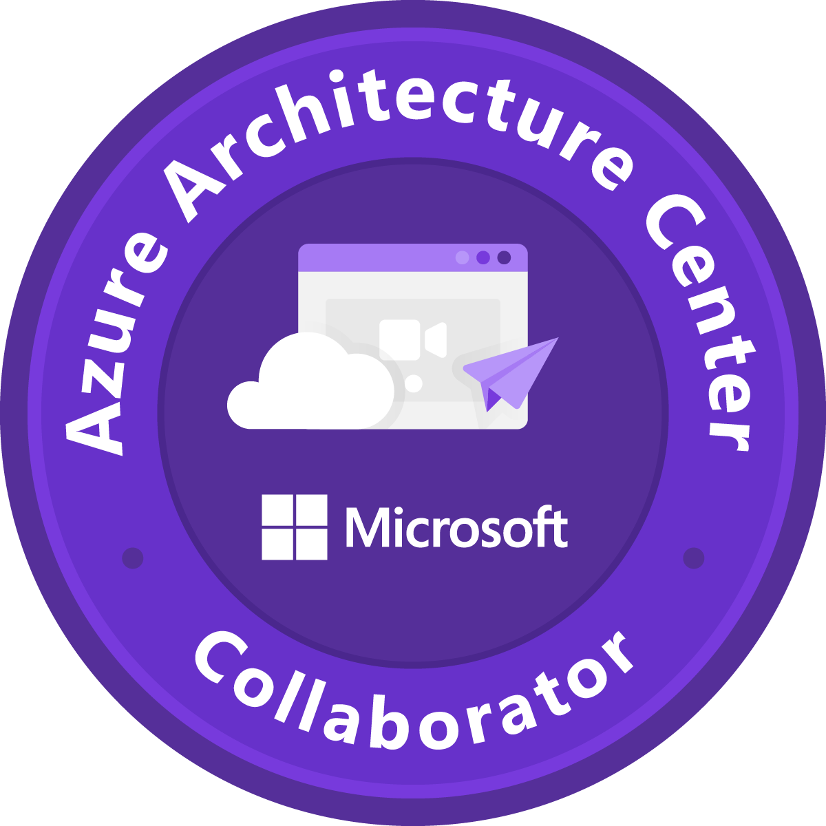 Architecture Center Collaborator Badge