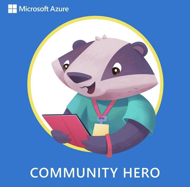 Azure Badger Community Hero