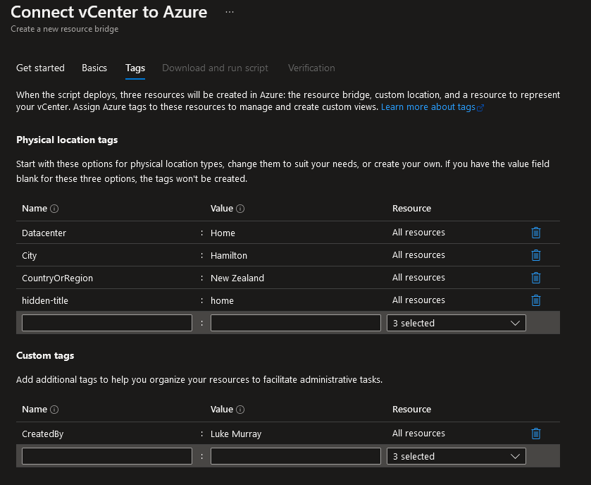 Azure Arc - vCenter