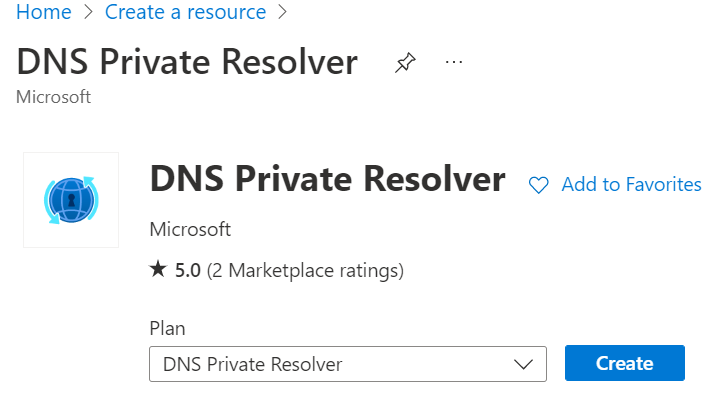 Azure DNS Private Resolver